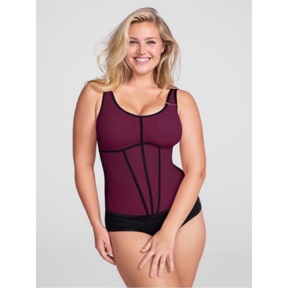 Honeylove Boldness Tank is a premium shaping top XL Dress-up Party Wedding Sexy